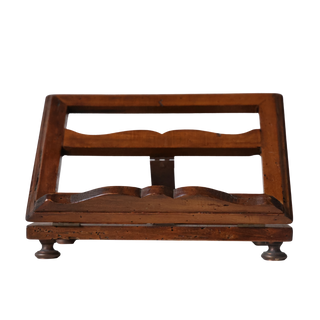 20th Century Wooden Table Top Book Stand
