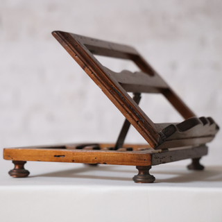20th Century Wooden Table Top Book Stand
