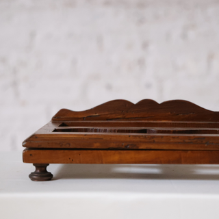 20th Century Wooden Table Top Book Stand
