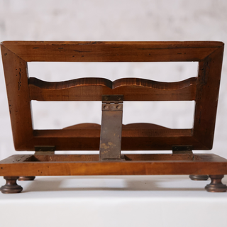 20th Century Wooden Table Top Book Stand
