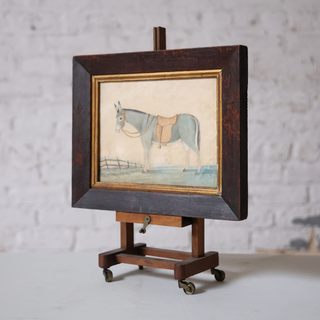 20th Century French Wooden Table Top Easel and Frame
