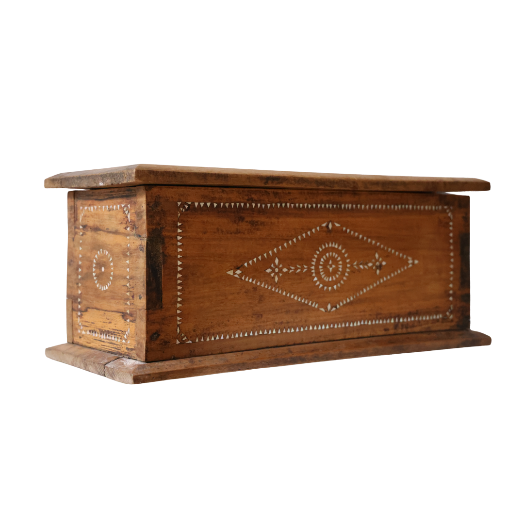 Christopher Collection Bone Inlaid Box - Thumbnail 3
