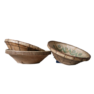 18th Century Spanish Fajalauza Lebrillo Pottery
