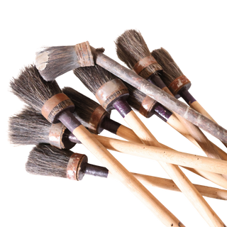Early 20th Century French Large Paint Brush
