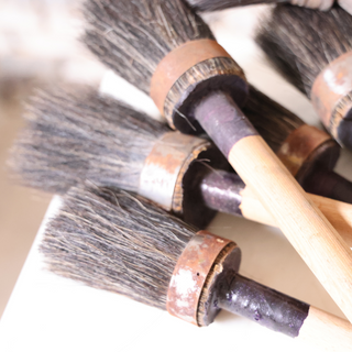 Early 20th Century French Large Paint Brush
