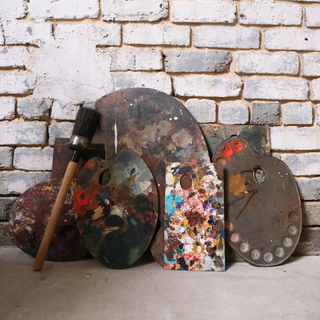 Mid 20th Century Large Artist's Palette (B)
