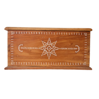 1900's North African Bone Inlaid Box (B)
