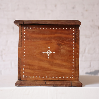 1900's North African Bone Inlaid Box (B)
