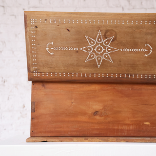 1900's North African Bone Inlaid Box (B)
