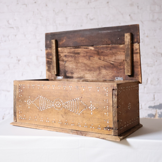 1900's North African Bone Inlaid Box (C)
