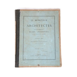 1870 French Architecture Book
