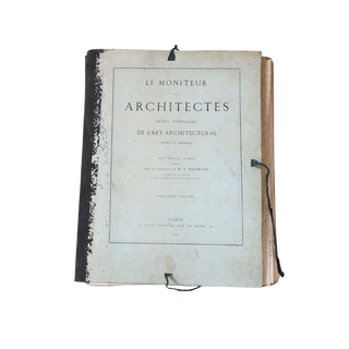 1867 French Architecture Book
