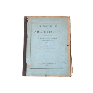 1872 French Architecture Book
