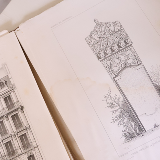 1872 French Architecture Book
