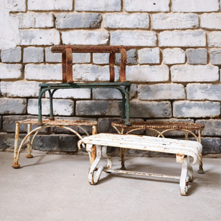 19th Century Small Garden Footstool (C)

