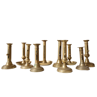 Early 20th Century Brass Candlestick
