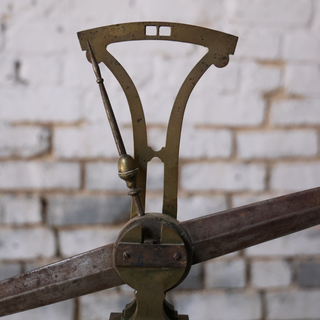 18th Century French Brass Scale and Weights
