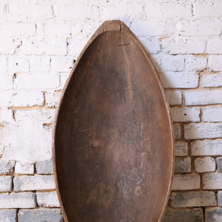 19th Century French Handcarved Dough Bowl
