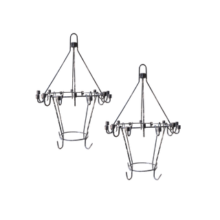1940's French Iron Candelabra
