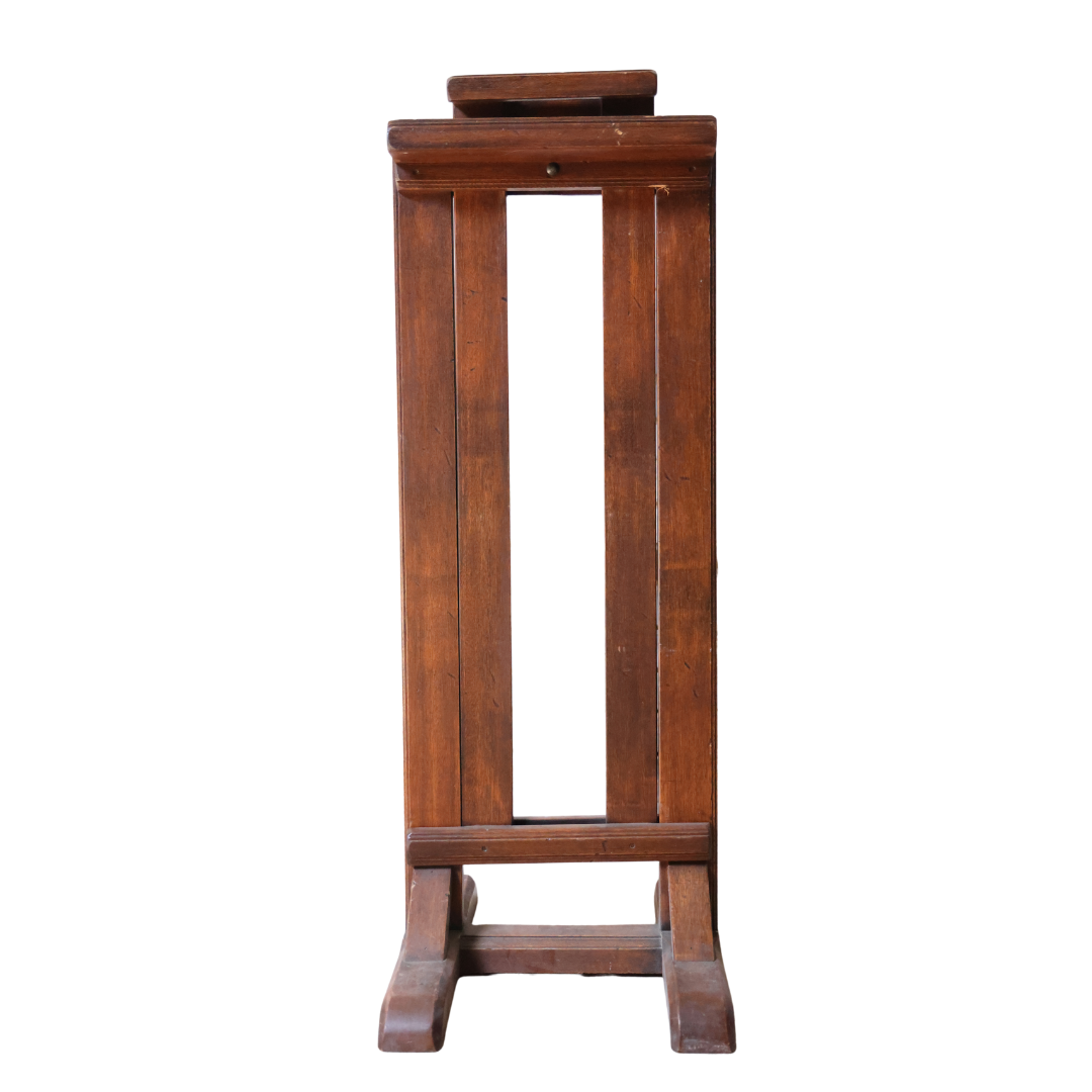 20th Century French Wooden Petite Easel - Christopher Collection