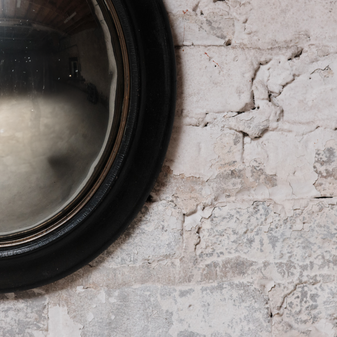 Christopher Collection Mid-Century Convex Witch Mirror - Thumbnail 5