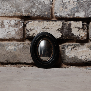 Mid Century Extra Small Convex Witch Mirror (D)
