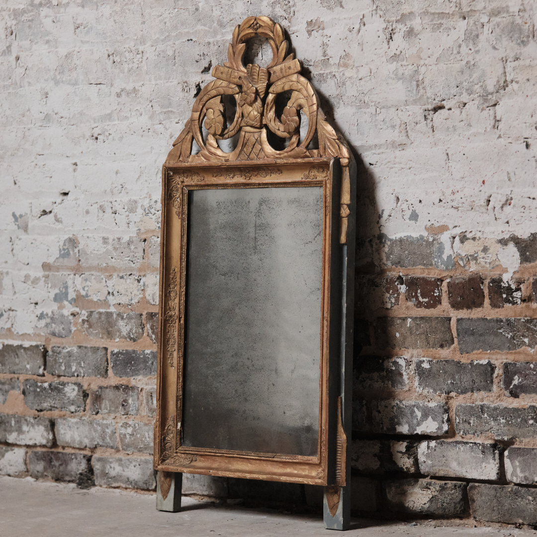 Christopher Collection Louis XVI Trumeau Mirror - Thumbnail 5