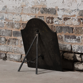 19th Century French Metal Framed Vanity Mirror

