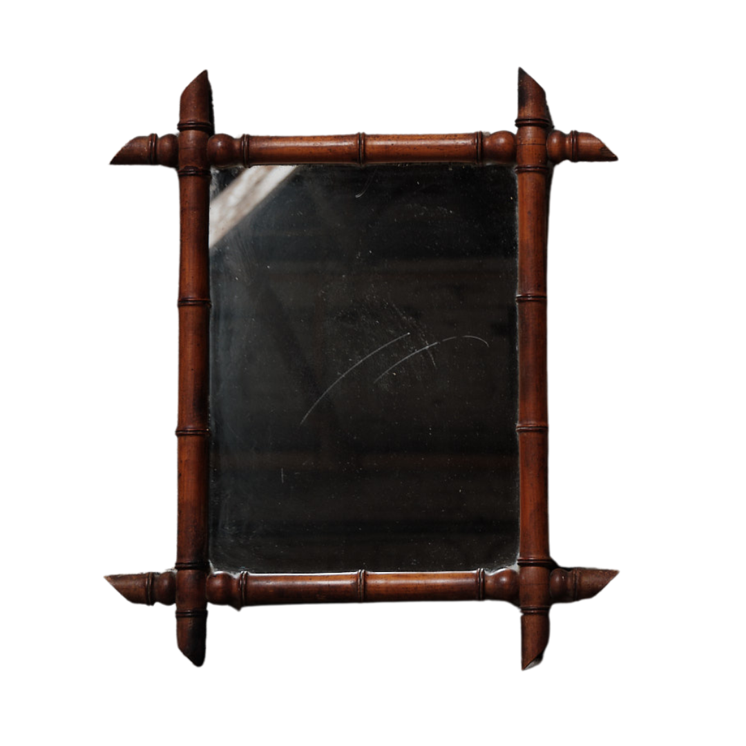 Christopher Collection Bamboo Mirror - Thumbnail 5