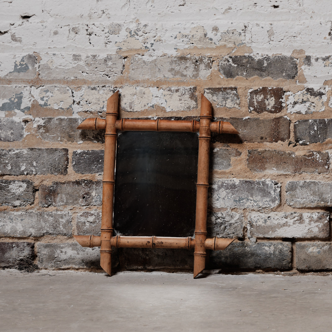 Christopher Collection Bamboo Mirror - Thumbnail 4