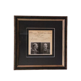 20th Century French Mug Shot (I)
