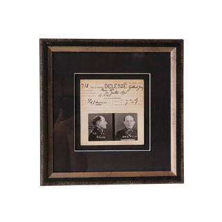 20th Century French Mug Shot (J)
