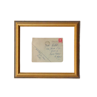 20th Century French Framed Envelope (A)
