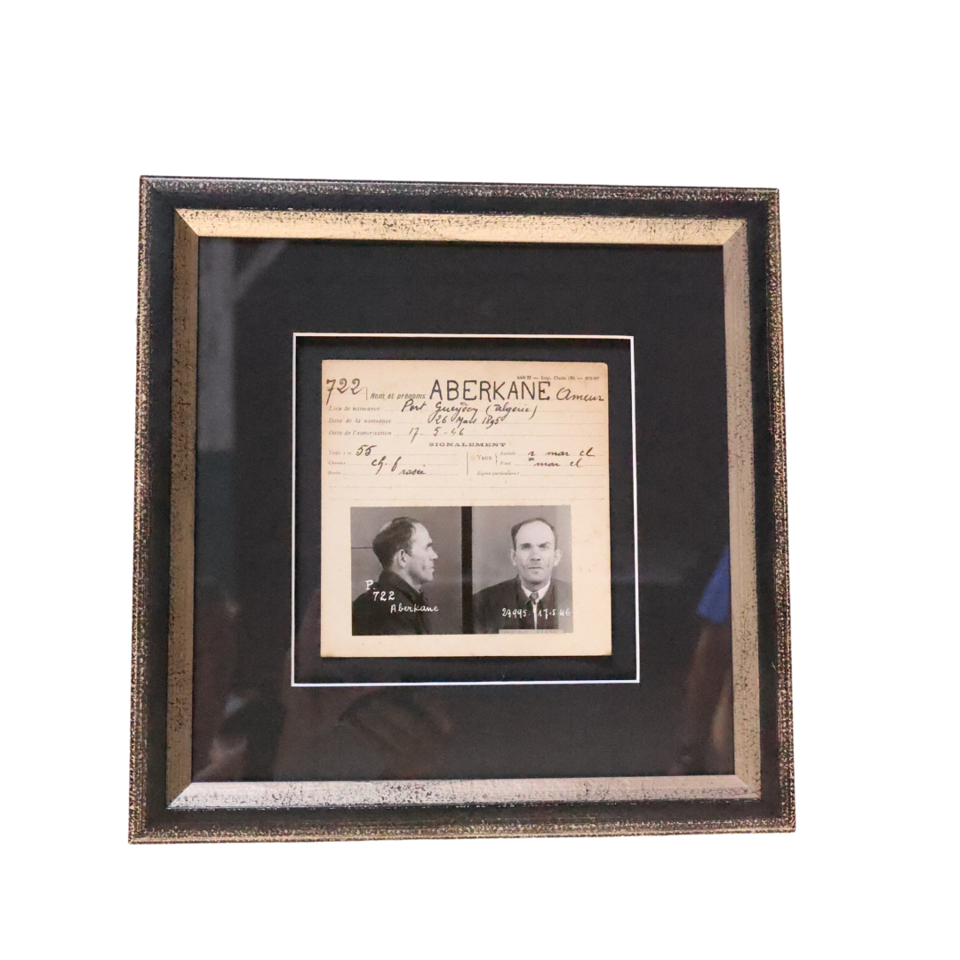 20th Century French Mug Shot (C) - Christopher Collection