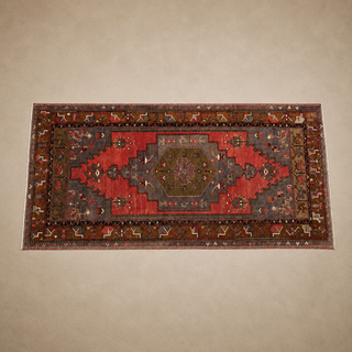 Vintage Anatolian Rug 4.1 x 8.4
