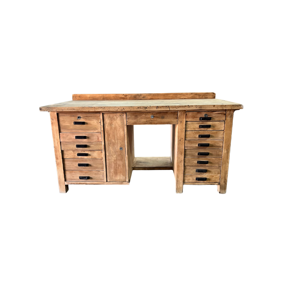 French Antique Wooden Desk