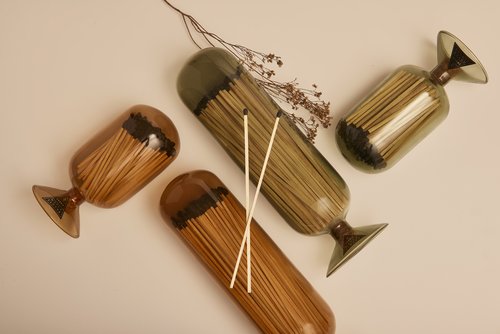 Christopher Collection Fireplace Match Cloche - Thumbnail 4