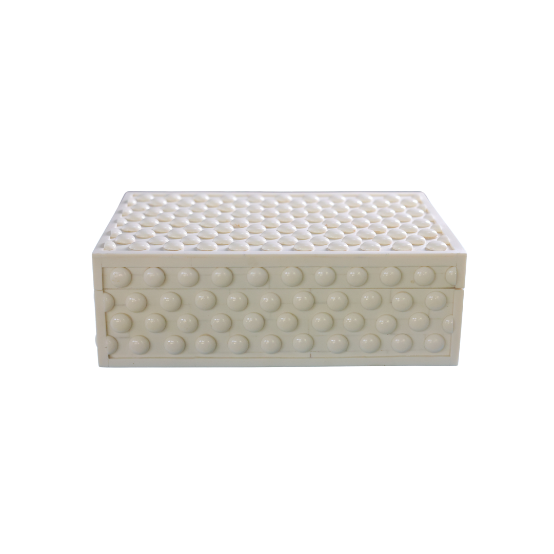 Bone Box with Buttons (XL) - Christopher Collection