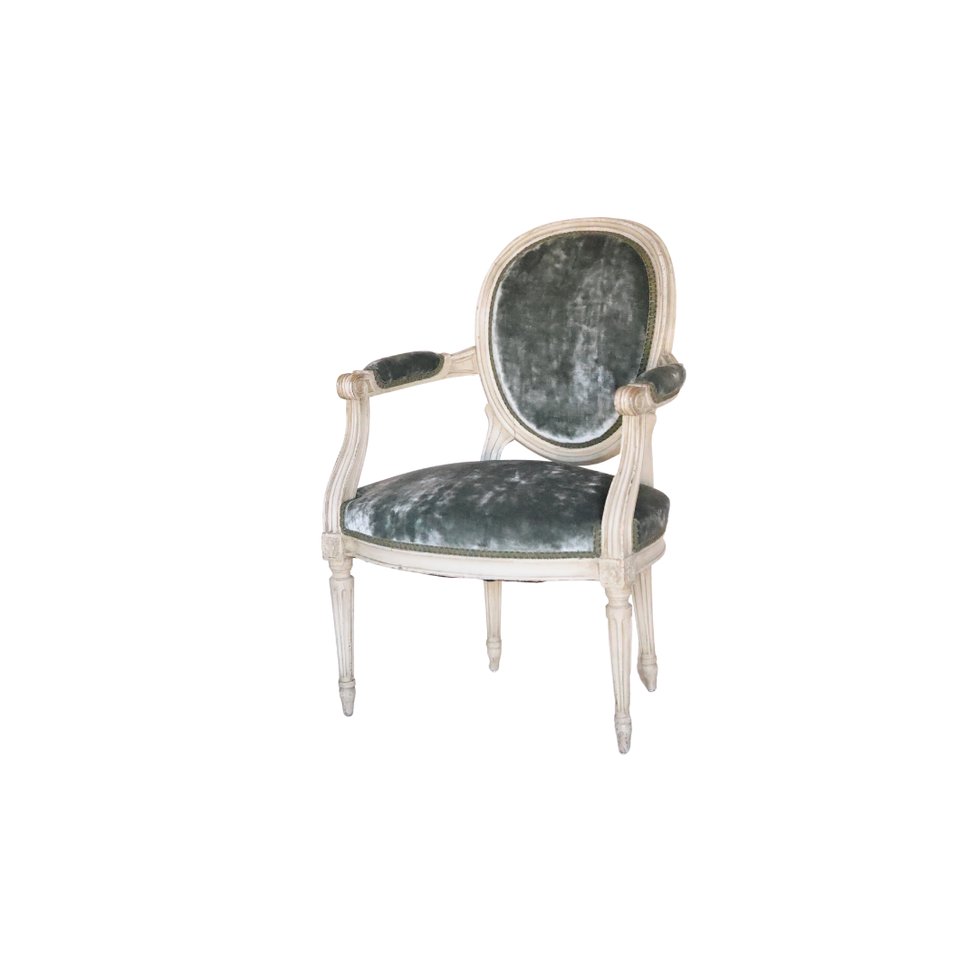 1900 Louis XVI Armchair - Thumbnail 3