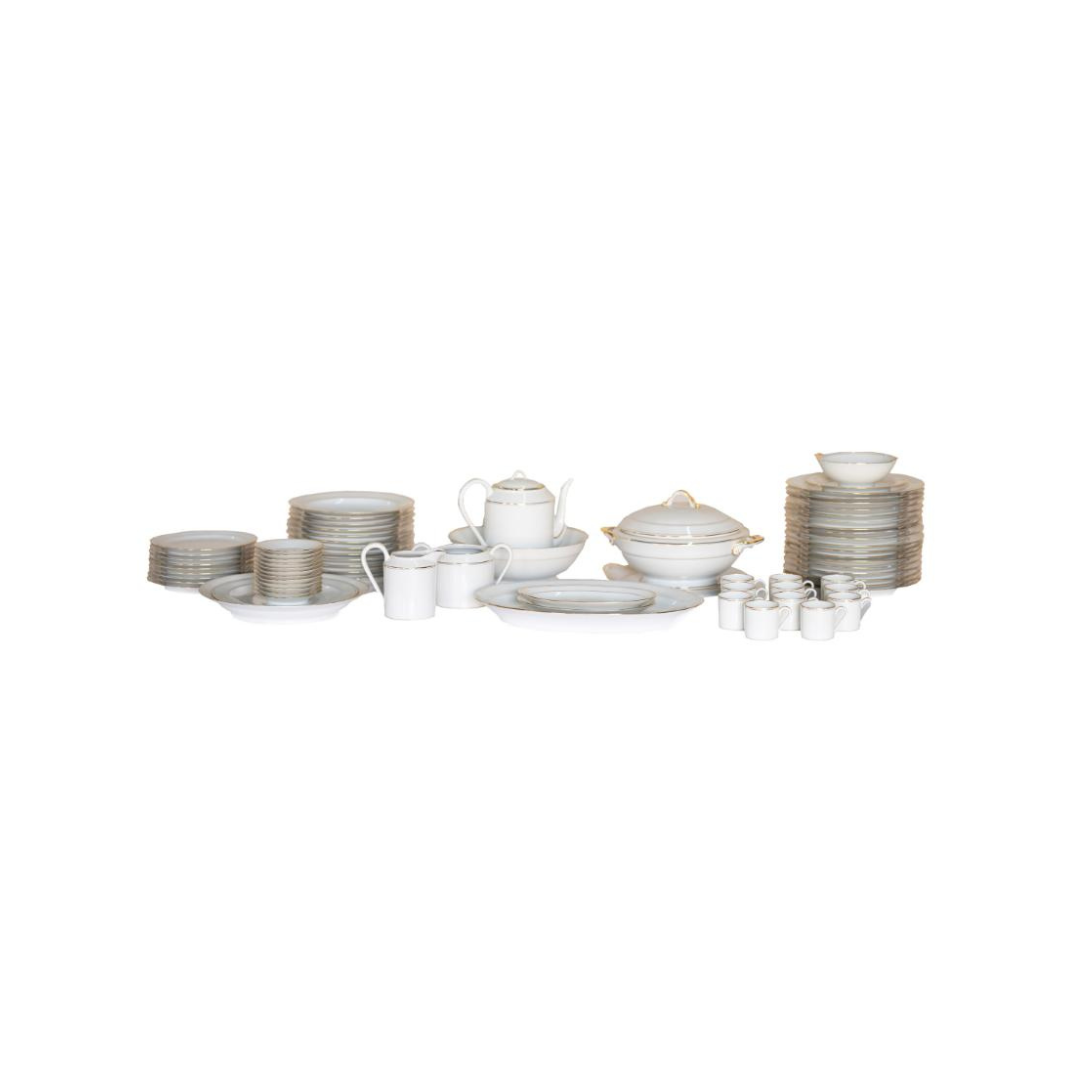 1900 Limoges Dinner Pieces (Set of 75) - Christopher Collection