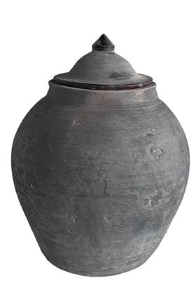 Lidded Village Jar - Thumbnail 3