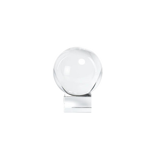 Serenity Crystal Orb on Base (Clear, Small)
