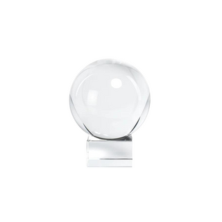 Serenity Crystal Orb on Base (Clear, Large)
