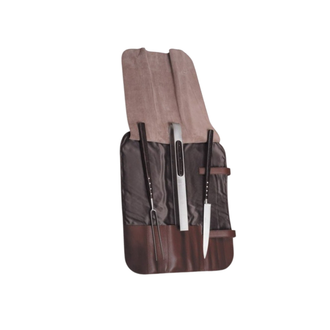 BBQ Set in Wengue Wood