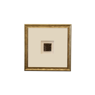 Framed Antique Brass Tribal Stamps (Medium)
