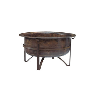 JAT 42"Rustic Acadia Copper Fire Pit, (136lbs)
