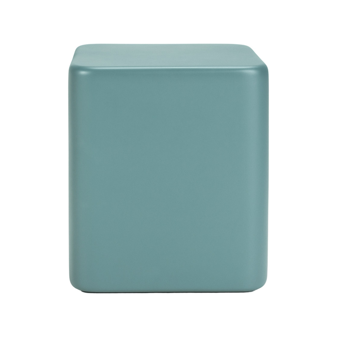 Matte Fjord Cube Side Table - Thumbnail 2