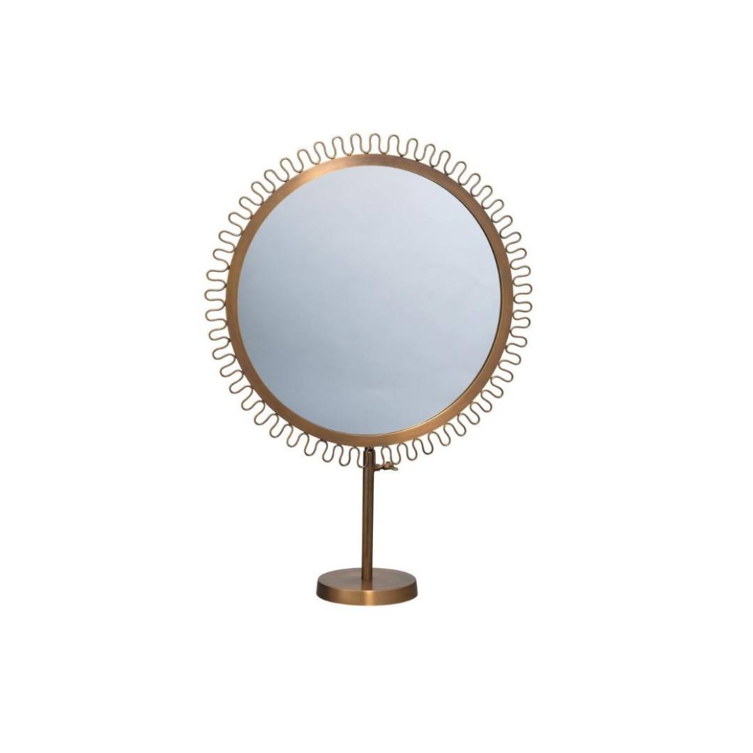 Christopher Collection Sunburst Standing Mirror