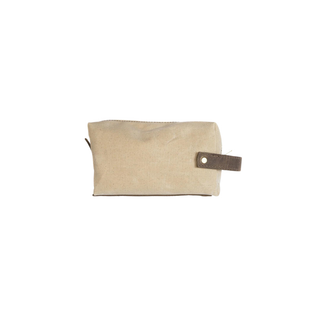 High Line Canvas Pouch (Medium, Sand) by Rustico
