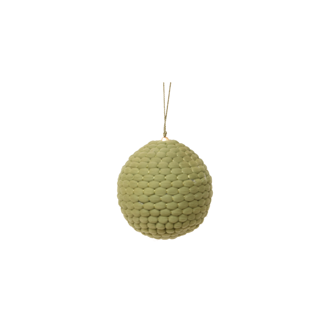 Pom Pom Green Ornament